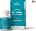 Everyday Anti-Aging Supplement - Omega 3 Fatty Acid Supplements + High Absorption Coq10 - Energy Supplements for Heart Health &amp Overall Vitality - Non GMO Softgels Powered by Vesisorb® (60 Ct)