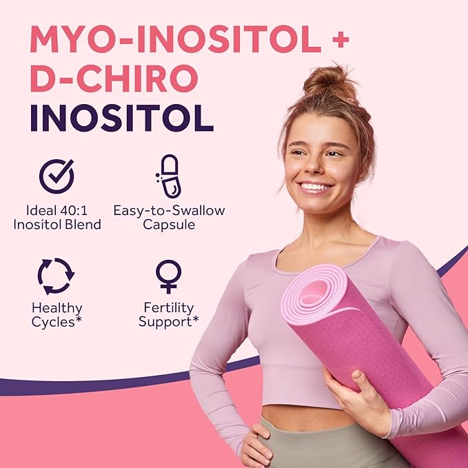 Doctor's Recipes Women’s Probiotics and Inositol Bundle - Gut Vaginal Urinary &amp Reproductive Health for Women