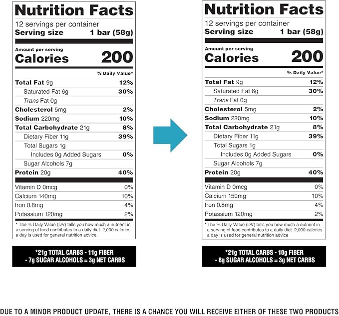 Quest Nutrition Overload Protein Bars Cookie Commotion 20g Protein 1g Sugar 3g Net Carbs Gluten Free 12 Count