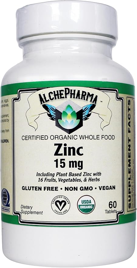 ZINC Organic Whole Food (60)