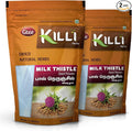 KILLI Milk Thistle | Paal Nerunjil | Silybum marianum Seed Powder 100g (Pack of 2)