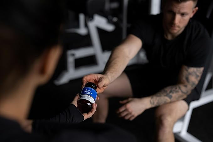 Designs for Sport Omega 3 HI-PO - High-Potency Triglyceride Fish Oil - 1500 mg Omega-3 with 750 mg EPA &amp 750 mg DHA - No Fishy Aftertaste - 60 Softgels