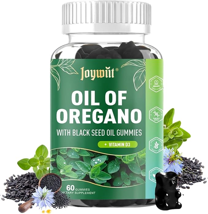 Vitamin B1 Gummies 500mg &amp Oregano Oil Gummies 300mg
