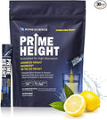 BONE SCIENCE Prime Height Multivitamin Powder for Kids &amp Teens Bone &amp Immune Support Sugar-Free Lemon Lime Flavor 16 Key Nutrients Easy Drink Mix 30 Sticks