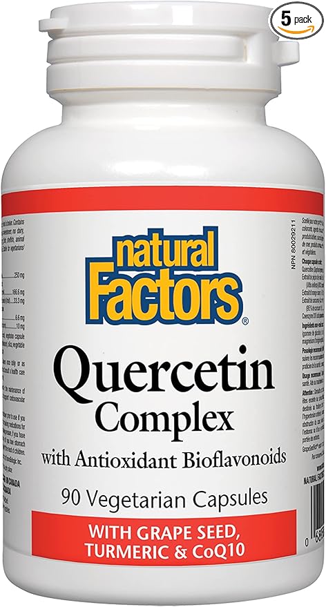 NATURAL FACTORS Quercetin Complex 90 CT