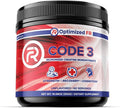 Code 3 Micronized Creatine Monohydrate 5g Per Serving Unflavored 60 Servings (2-Month Supply) for First Responders