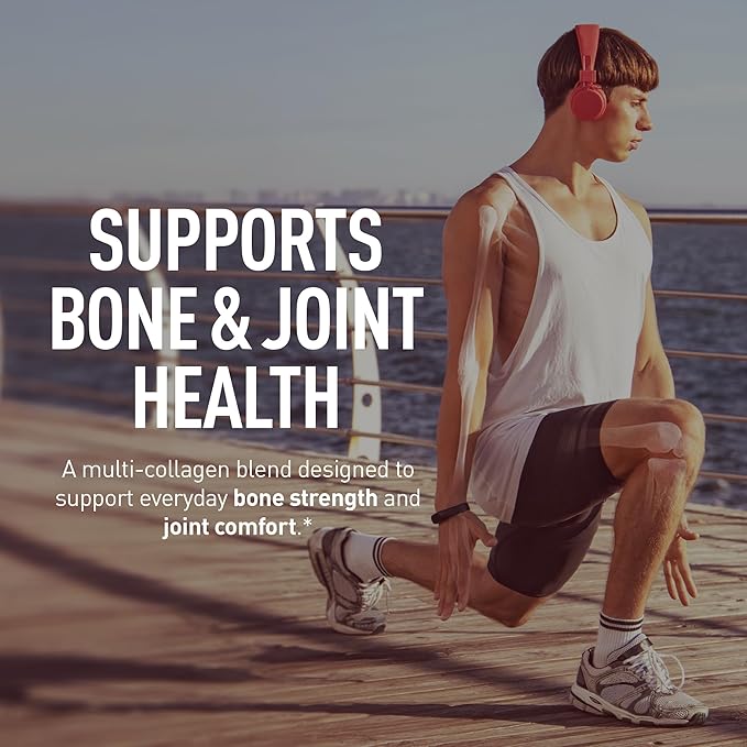 Zeal Naturals Multi Collagen Protein Peptides Powder Types I II III V X - Vitamin C Biotin &amp Hyaluronic Acid - Hair Skin &amp Nails - Marine Bovine Chicken &amp Eggshell - Strawberry 45 Ser