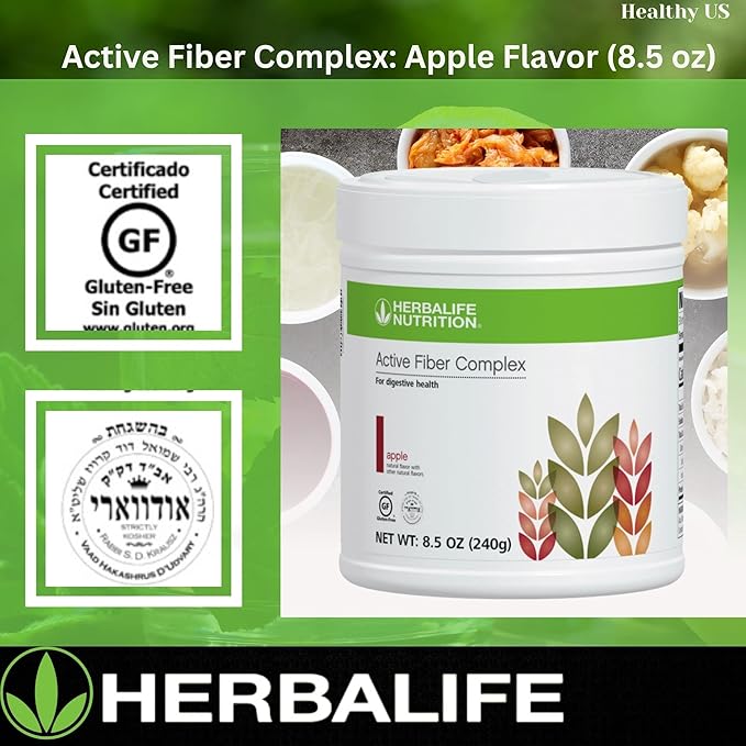 Herbalife Active Fiber Complex Apple Flavor (7.4 OZ 210g)