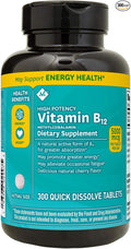 Member Mark Vitamin B12 methylcobalamin Dietary Supplement 300 ct.Quick Dissolve Tablets