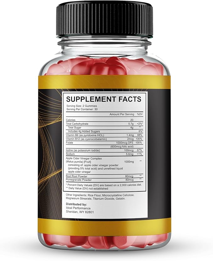 Fluxactive Complete Gummies Flux Active Complete Max Strength New Ingredients (60 Gummies)