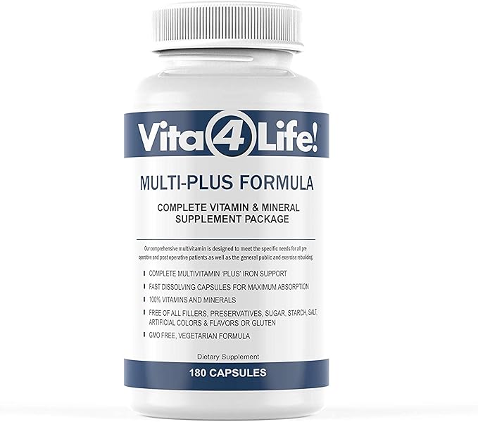 Bariatric Multivitamins Multi-Plus Formula (180 Count)