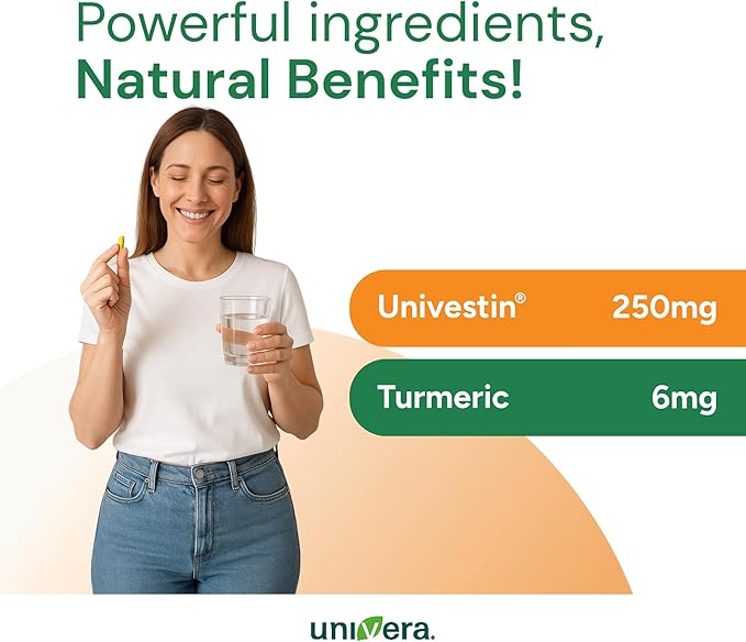 Univera RegeniFREE Turmeric Univestin No Glucosamine Shellfish Free All-Natural Joint Supplement Vegeterian Capsule 60 Capsules (30-Day Supply)