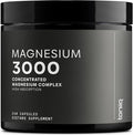 Toniiq 3000mg Ultra High Strength Magnesium Glycinate - 20% Purified to Contain 600mg of Elemental Magnesium - Chelated and Bioavailable Magnesium Supplement - 240 Veggie Capsules
