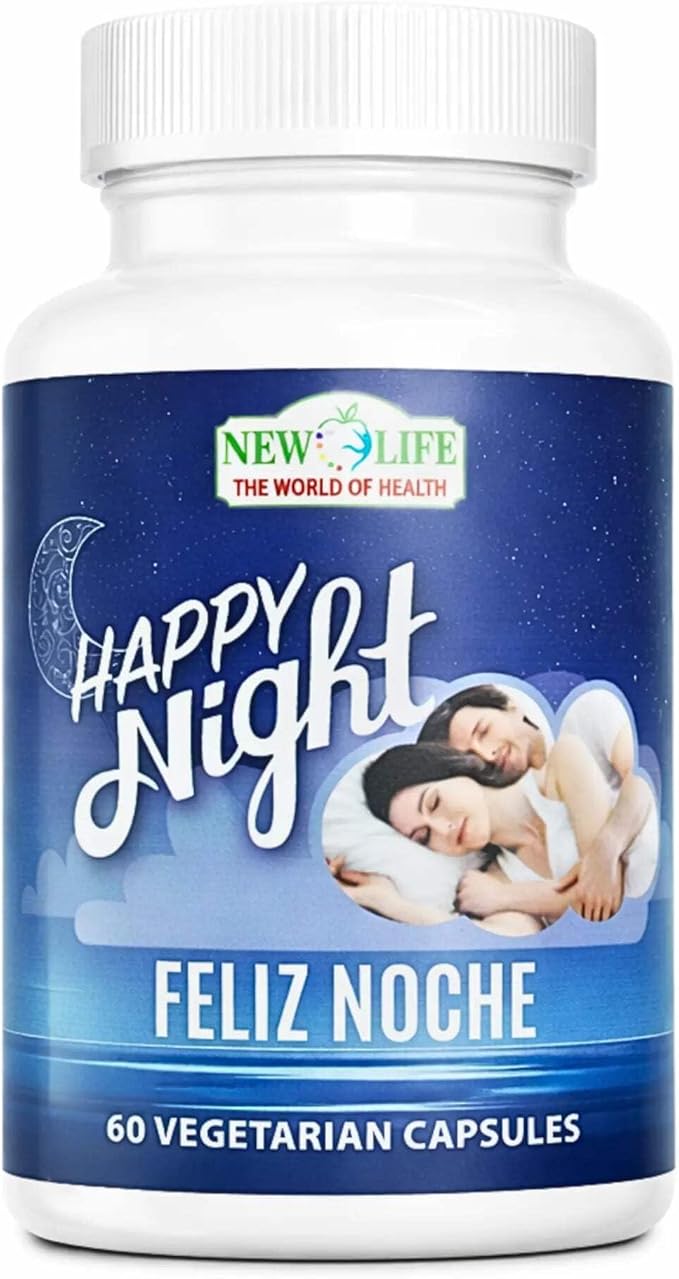 New Life Happy Night Sleep Support Valerian Root 60 Veg Capsules 60 Capsules