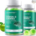 Vegan Omega-3 Algae Oil Supplement with DHA 300mg &amp EPA 150mg Plant-Based Omega-3 with Vitamin D3 &amp K2 Fish-Free Algal Oil Softgels for Men &amp Women 2 Pack 120 Softgels 60 Day Supply