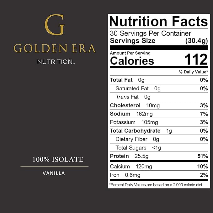 GEN Whey Isolate Plus Protein Powder 100% Whey Protein Isolate 2 Pounds