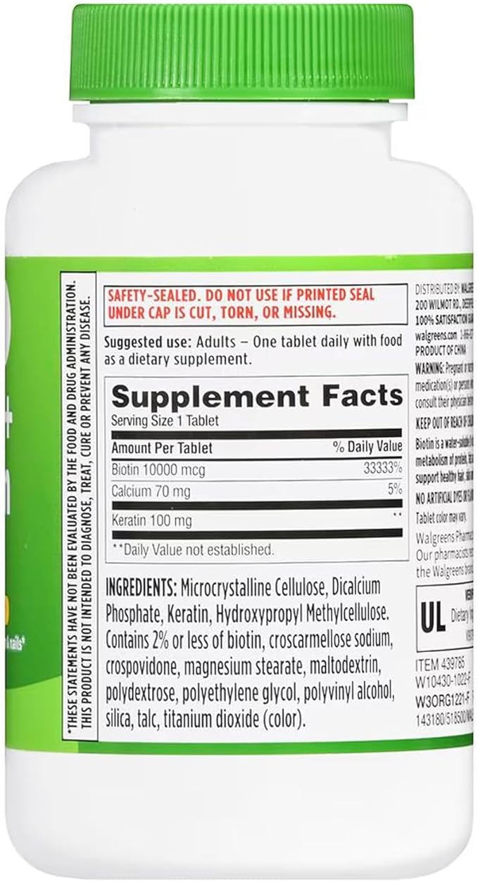 ZZP Finest Nutrition Biotin + Keratin 150 Tablets