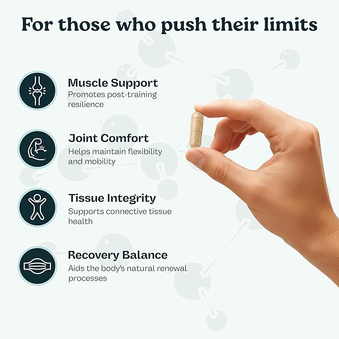 Peptide Recovery Complex – Advanced 157 Recovery Blend | Collagen Peptide Amino Support Formula for Muscle Joint &amp Tissue Health | Post-Workout Recovery &amp Flexibility Support | 90 Capsules