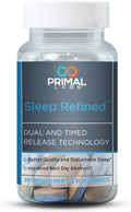 Primal Labs SleepRefined Sleep Aid with Melatonin Slow Release 30 Count