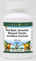Red Beet Horsetail Blessed Thistle and More Formula - 450 mg (100 Capsules ZIN: 512555)