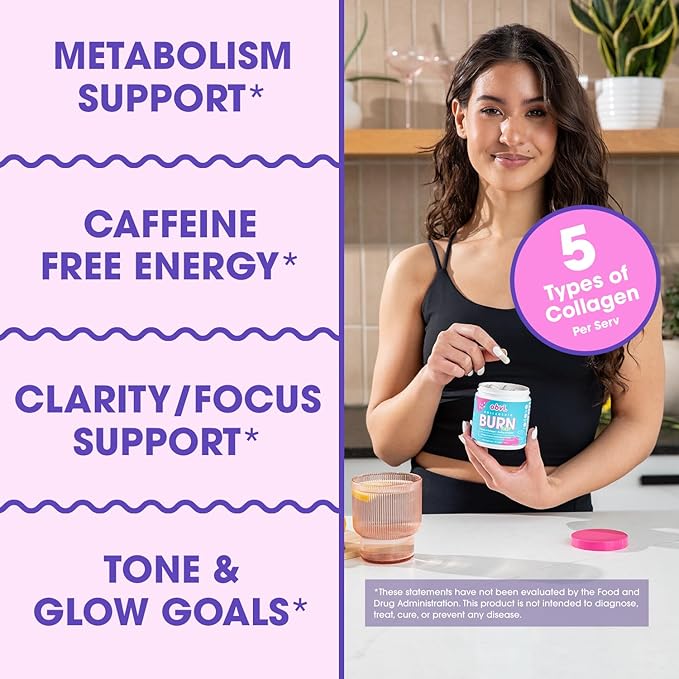 Obvi Collagenic Burn PM &amp Multi Collagen Burn Fast Bundle | Nighttime Collagen with Ashwagandha GABA Melatonin + Hydrolyzed Collagen Peptides | Keto &amp Gluten-Free