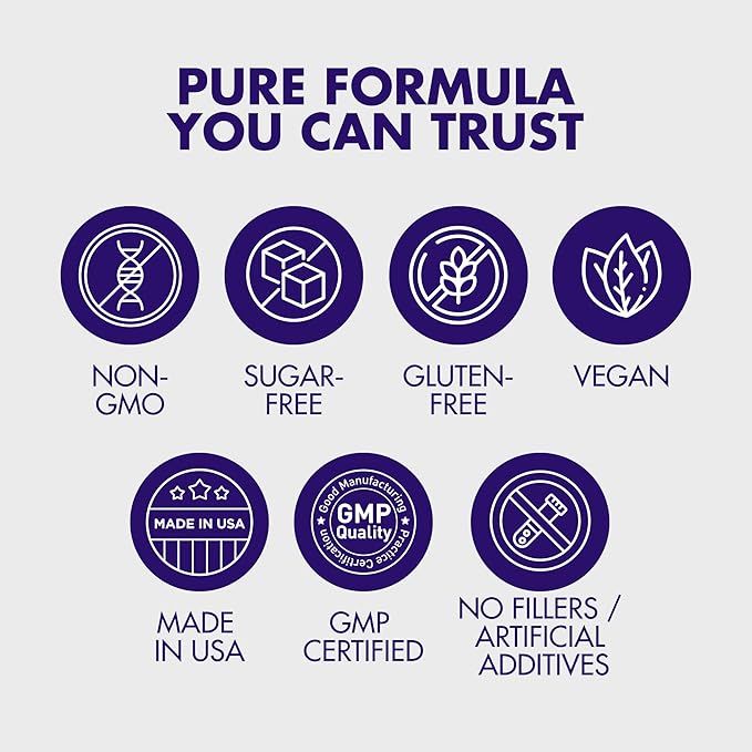 Magnesium Complex 2150MG High Absorption Capsules with Magnesium Glycinate Citrate &amp Malate Plus Vitamin B6 B2 Folate &amp Beet Root Vegan Non-GMO No Artificial Additives 90 Capsules P