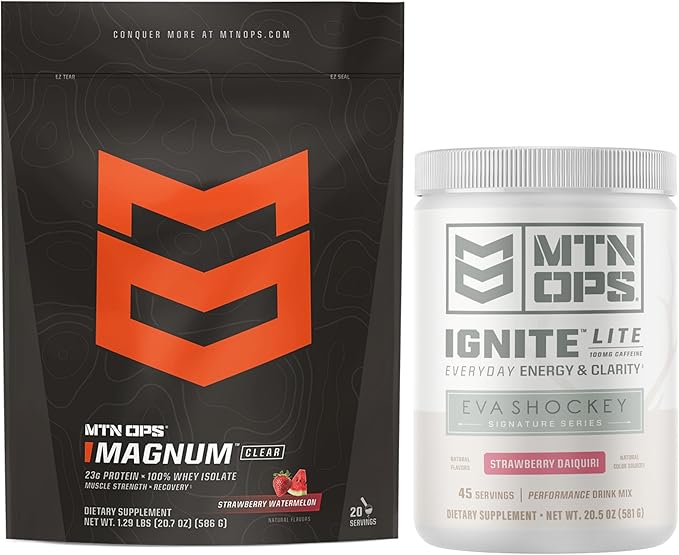 MTN OPS Magnum Clear Strawbbery Watermelon &amp Ignite Lite Strawberry Daiquiri