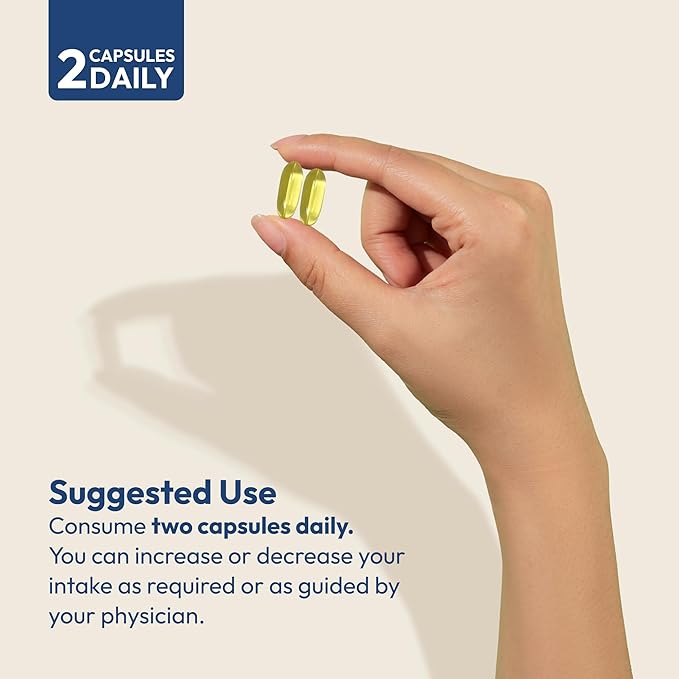 ANDREW LESSMAN Essential Omega-3 Unflavored - 60 Softgels - Ultra-Pure High Potency Omega-3 Oils. High DHA No Stomach Upset No Contaminants No Mercury. Small Easy to Swallow Softgels