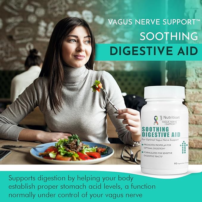 Digestive Health Support - Soothing Digestive Aid with Vagus Nerve Support™ for Optimal pH and Enhanced Digestion Comfort