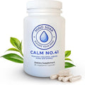 Mind Soak™ No. 41 Calm Stress Relief and Relaxation Supplement Vegan Non-GMO 90 Capsules Made in Canada