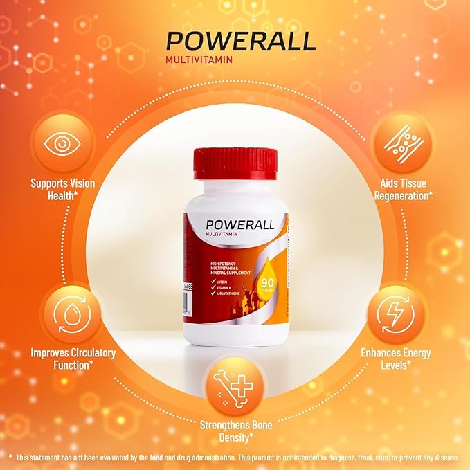Basic Brands - Powerall Multivitamin - 90 Tablets - 2-Pack