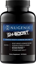 Nugenix GH-Boost - Advanced HGH Boosting Supplement for Men – Support Energy Endurance Sleep with KSM-66 GABA Arginine Glutamine Ashwagandha 150ct