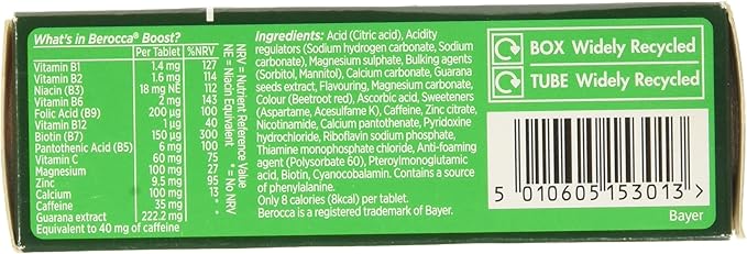 Berocca Boost Multivitamin Tablets Pack Of 20