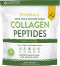 MariGold Grass-fed Collagen Peptides Powder Unflavored 1LB - 100% Pure Type I &amp III Bovine Hydrolyzed Collagen Non-GMO Hormone-Gluten-Dairy Free Keto-Friendly Easy to Mix