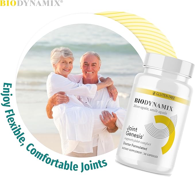 Joint Genesis Joint Support Formula Promotes Joint Function Comfort and Flexibility 30-Day Supply 3 Pack