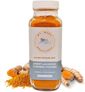 Mt.Meru Medicines Finest Lakadong Turmeric/Haldi Powder Non-GMO Third-Party Tested for Heavy Metals and Curcumin Content Hand-Picked Sun-Dried and Stone-Ground (100g/3.53oz)