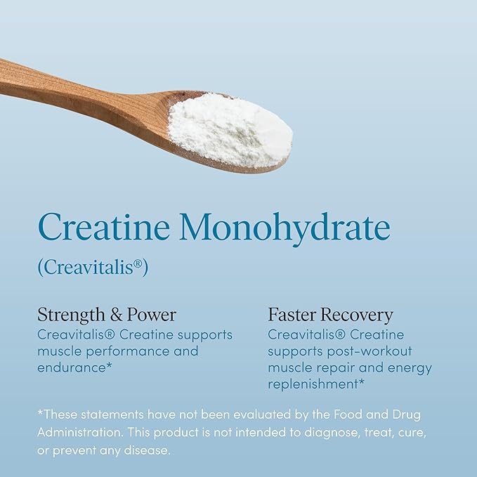 The 'Pause Life Creatine Powder Training Essential Pre Workout Gluten Free &amp Vegan Formula with Creavitalis Cognitive Endurance &amp Muscle Recovery Support for Men &amp Women Unflavored