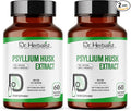Dr. HERBALIST Extract 450mg 60 Capsules - 10:1 Extract = 4500mg Concentrated and Standardized Plant-Based Supplement for Wellness &amp Balance | Vegan-Friendly Non-GMO (2 Psyllium Husk)