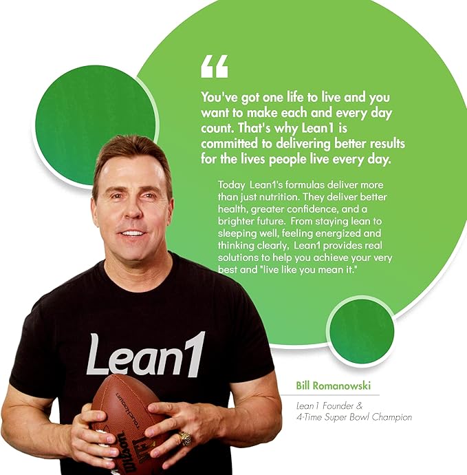 Lean1 Meal Replacement Protein Shake Strawberry Flavor 44 Servings in 5 Pound Bag