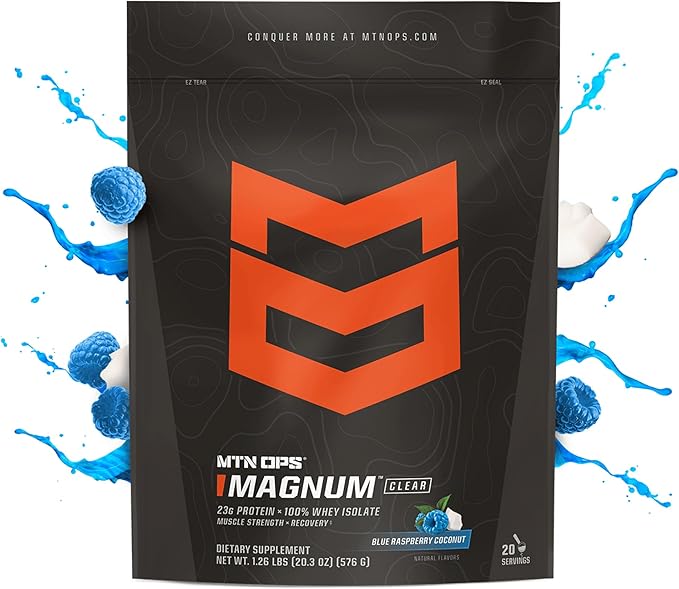 MTN OPS Magnum Clear Blue Raspberry Coconut &amp Ignite Tiger's Blood Bundle