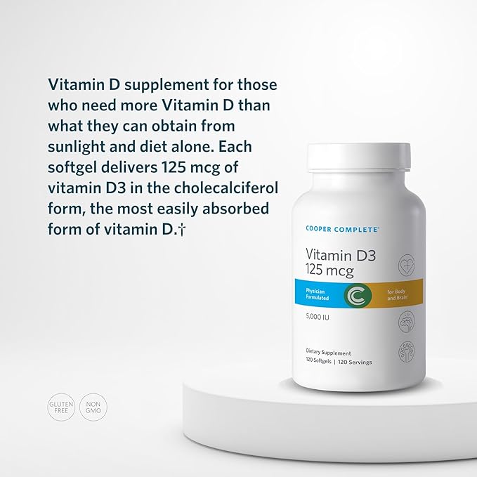 Cooper Complete - Vitamin D3-125 mcg (5000 IU)