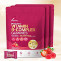 VivoNu Vitamin B Complex Gummies 6000 mcg Methylated Vitamin B12 with B6 B1 B2 B3 B5 B7 Methylfolate Vitamins A C D E Vegan Non GMO Methylated B Complex Vitamin (3 Bag)