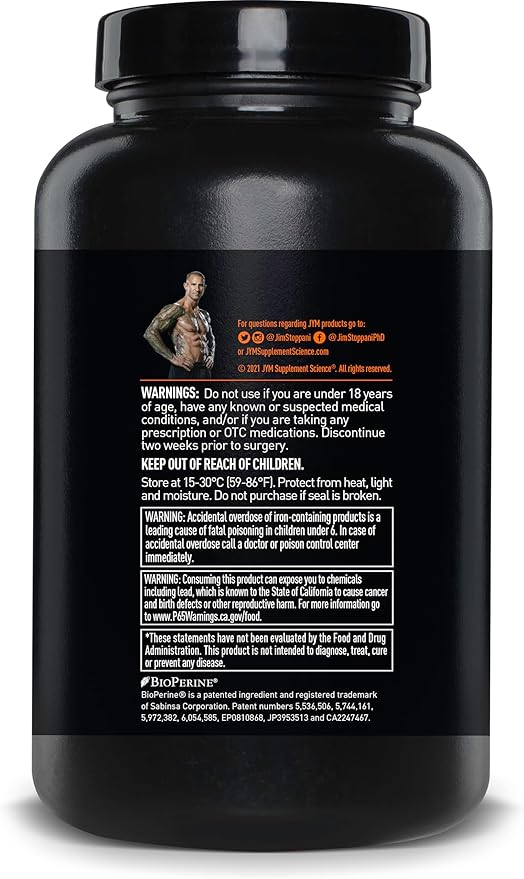 JYM Supplement Science Vita JYM Sports Multivitamin &amp Mineral Support Vitamin A C B6 B12 E K Boron Biotin Potassium 60 Tablets