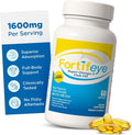 Omega 3 Fish Oil 60Count 1600 mg Made in Norway - High Potency Fish Oil Omega 3 Supplements Triglyceride Form with EPA and DHA Supplements for Women and Men No Fishy After Taste Natural Lemon Flavor