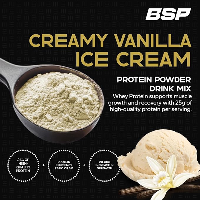 Benavidez Premium Whey Protein Powder – 25g Protein Per Serving Grass-Fed Whey Isolate &amp Concentrate Fast-Digesting Muscle Recovery No Artificial Sweeteners Keto &amp Gluten-Free