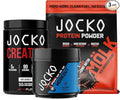 Jocko Fuel 3 Pack Bundle - Creatine Chocolate Peanut Butter MOLK Protein &amp Nitro Pop Pre Workout