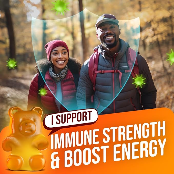 Joyli Ashwagandha &amp Superfruit Gummies Bundle – Mind &amp Body Balance + Daily Wellness Support – Vegan Multivitamin Formula with Goji Elderberry Vitamin C D &amp Zinc – 2 Pack for Adults