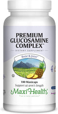 Glucosamine MSM and Hyaluronic Acid with Bromelain Supplement – Joint Support Supplement for Women and Men with Enzymes and Hyaluronic Acid – for Cartilage Joint Health and Flexibility – 180 Count