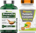 Boswellia Serrata &amp Turmeric Curcumin with Black Pepper