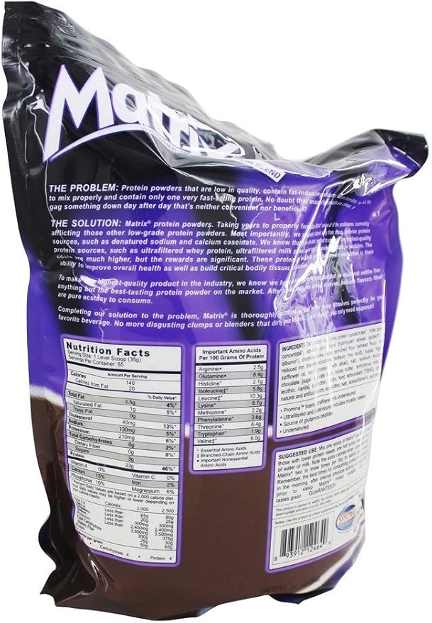 Syntrax Matrix Sustained Release Protein Powder - 11 Flavors and 3 Sizes! - Mint Cookie / 5LB Bag